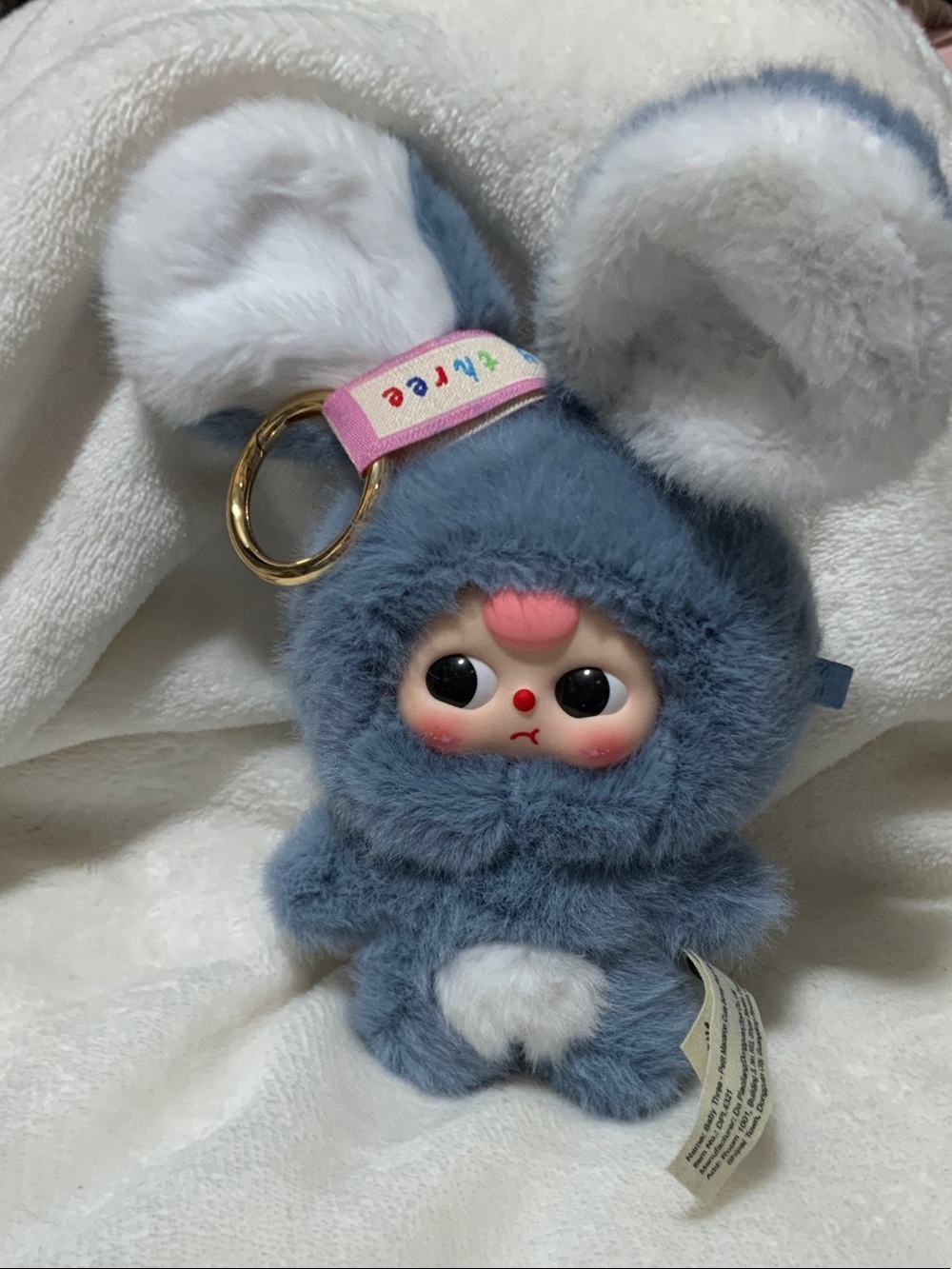 Plush Bunny bag charm